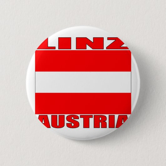 Linz, Österreich Button (Vorderseite)