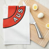 Linz Österreich Geschirrtuch (Viertel Falte)