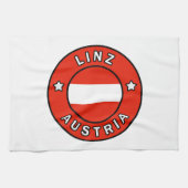 Linz Österreich Geschirrtuch (Horizontal)