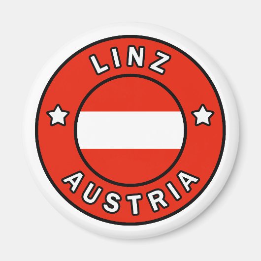 Linz Österreich Magnet (Vorne)
