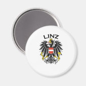 Linz, Österreich Magnet (Vorderseite/Rückseite)