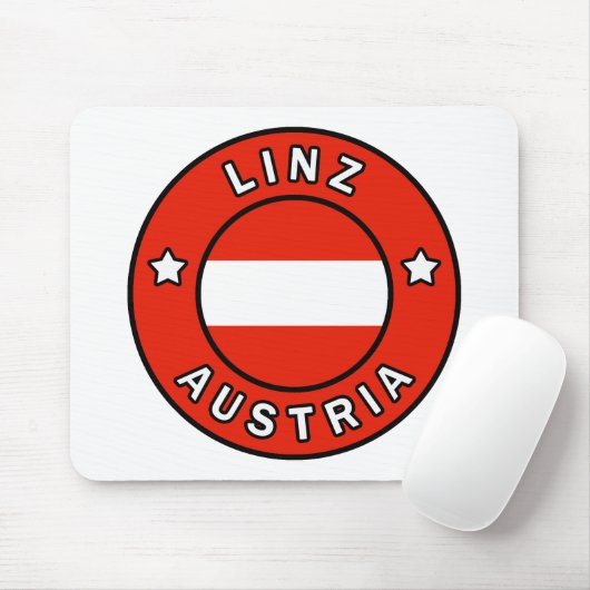 Linz Österreich Mousepad (Mit Mouse)