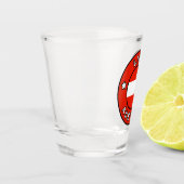 Linz Österreich Schnapsglas (Links)