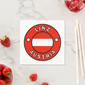 Linz Österreich Serviette (Beispiel)