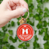 Linz Round Emblem Schlüsselanhänger (Hand)