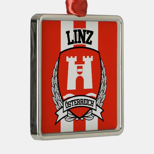 Linz Silbernes Ornament (Rechts)
