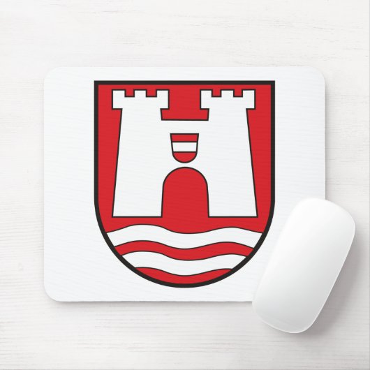 Linz-Wappen Mousepad (Mit Mouse)