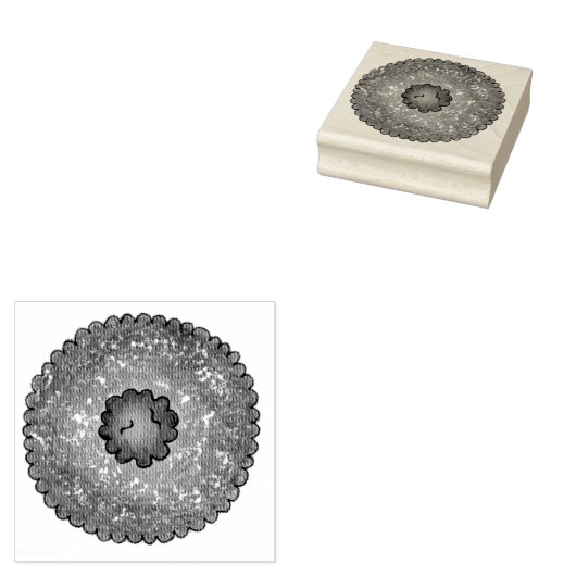 Linzer Torte Linzertorte Cookie Briefmarke Gummistempel (Stempel)