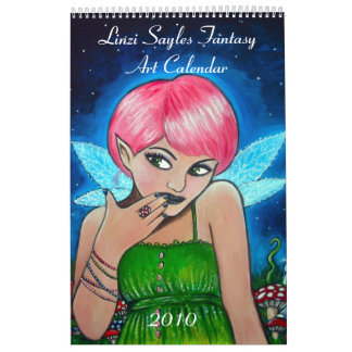 Linzi Sayles Fantasie-Kunst-Kalender 2010 Kalender