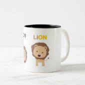 Lioff Lion Zweifarbige Tasse (VorderseiteRechts)