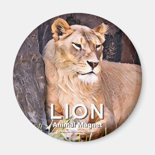 Lion グ magnet (Vorne)