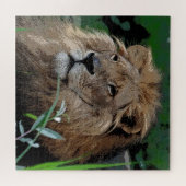 Lion 008 von JAMFoto Puzzle (Horizontal)