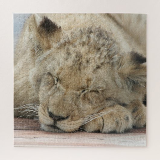 Lion 009 von JAMFoto Puzzle (Vertikal)