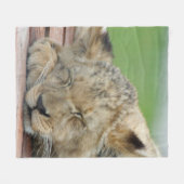 Lion 014 fleecedecke (Vorderseite (Horizontal))