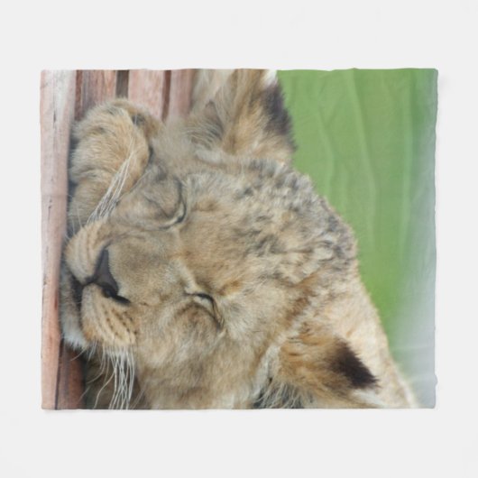 Lion 014 fleecedecke (Vorderseite (Horizontal))