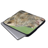 Lion 014 laptopschutzhülle (Vorne Knopf)