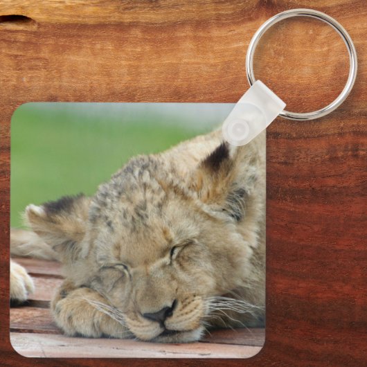 Lion 014 schlüsselanhänger (Rückseite)