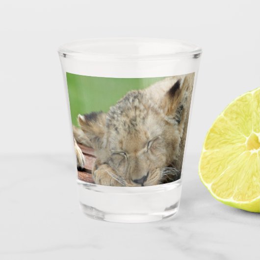 Lion 014 schnapsglas (Vorderseite)
