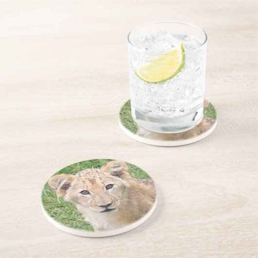 Lion 016 getränkeuntersetzer (Seite)