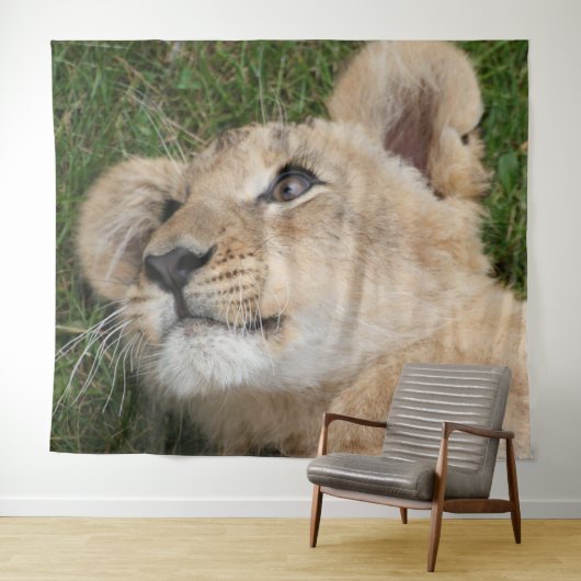 Lion 022 wandteppich (Beispiel (Horizontal))
