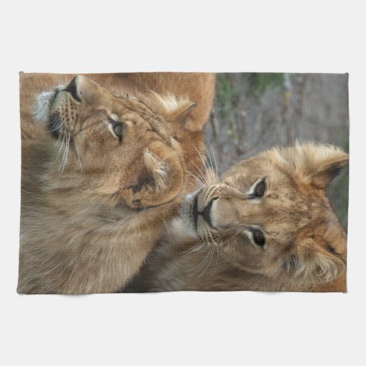 Lion 033 geschirrtuch (Horizontal)