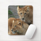 Lion 033 mousepad (Mit Mouse)