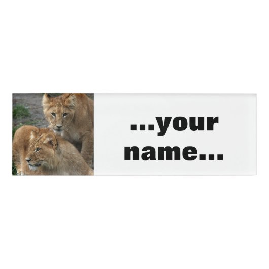Lion 033 namenschild (Vorderseite)