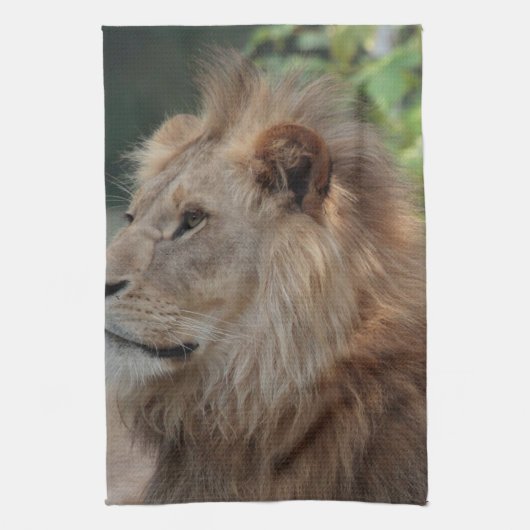 Lion 035 geschirrtuch (Vertikal)