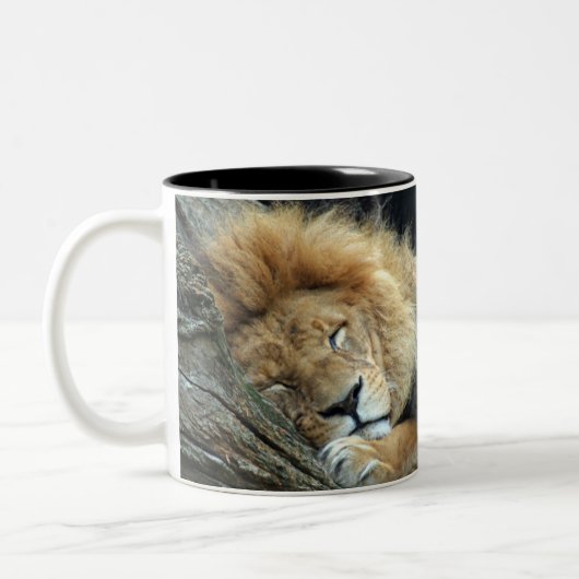 Lion 036 zweifarbige tasse (Links)