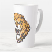Lion 17oz Latte Tasse (Rechte Ecke)