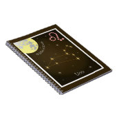 Lion 23 juillet au 22 août Notizheft Notizblock (Rechte Seite)