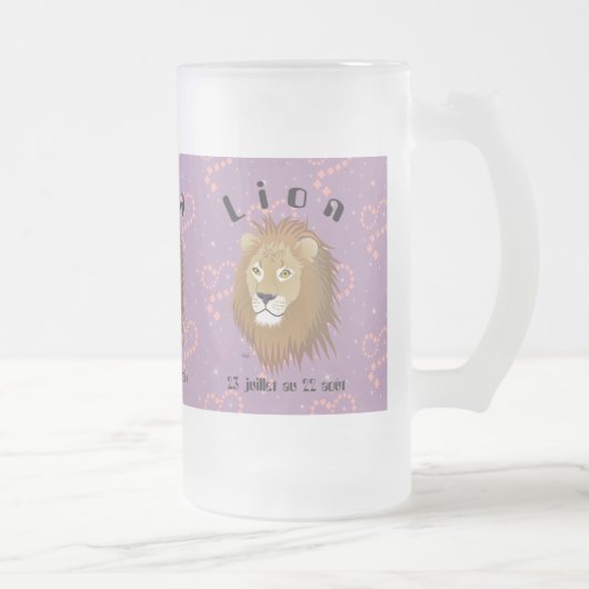 Lion 23 juillet au 22 août Tasse (Rechts)