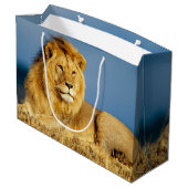 Lion 2 große geschenktüte (Rückseite Schrägansicht)