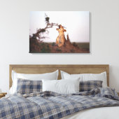 Lion 7 leinwanddruck (Insitu (Schlafzimmer))