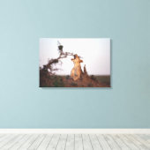 Lion 7 leinwanddruck (Insitu (Holzboden))