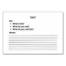 Lion ABA Tact Labeling Flashcard | Picture Card