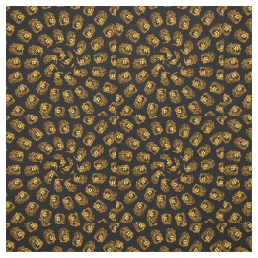Lion Abstrakt Art, Stoff (Muster)