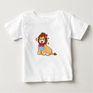 Lion als Gentleman mit Krawatte.PNG Baby T-shirt