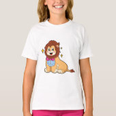 Lion als Gentleman mit Krawatte.PNG T-Shirt (Vorderseite)
