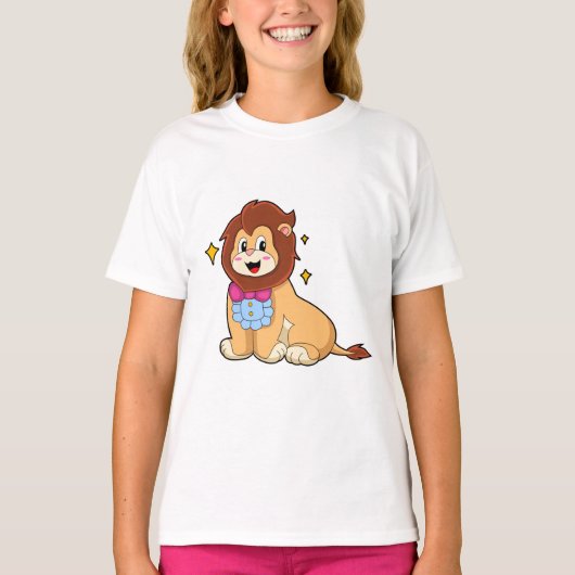 Lion als Gentleman mit Krawatte.PNG T-Shirt (Vorderseite)