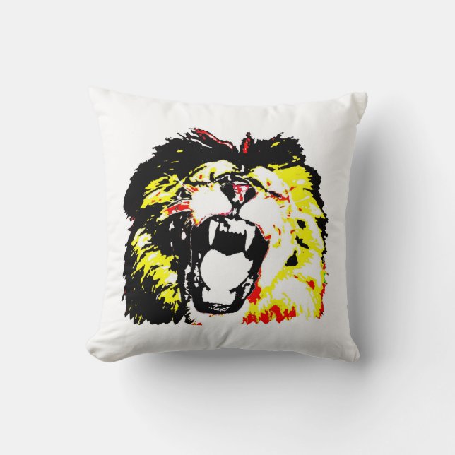 Lion American MoJo Pillow Kissen (Vorderseite)