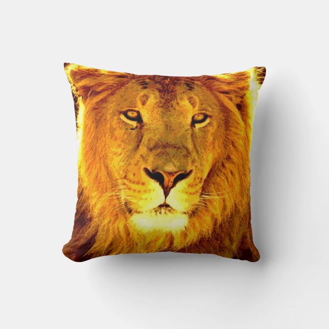 Lion American MoJo Pillow Kissen (Vorderseite)