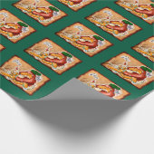 LION AND LAMB PEACE by Jeff Willis Art Wrapping Pa Geschenkpapier (Ecke)