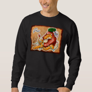 LION AND LAMB PEACE von Jeff Willis Art Sweatshirt