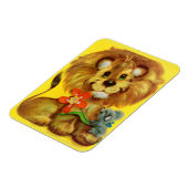 Lion and Mouse Magnet (Linke Seite)