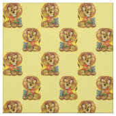 Lion and Mouse Stoff (Muster)