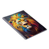 Lion Animal Discovery Adventure Nature Planet Notizblock (Rechte Seite)