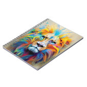 Lion Animal Discovery Adventure Nature Planet Notizblock (Linke Seite)