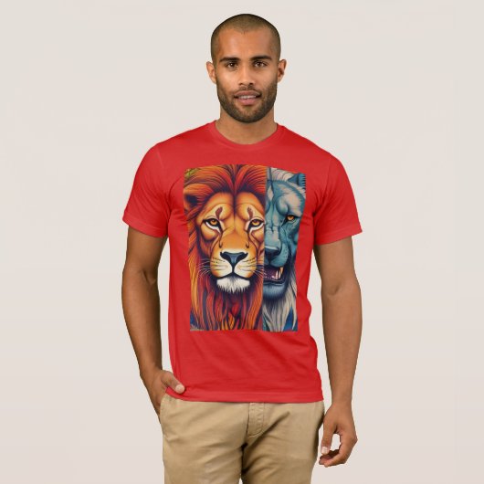 Lion Animal Kingdom Tshirt design (Vorne ganz)