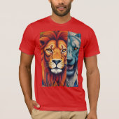 Lion Animal Kingdom Tshirt design (Vorderseite)